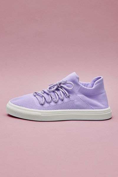 Katia&Bony Lace-up Women's Shoes Lilac