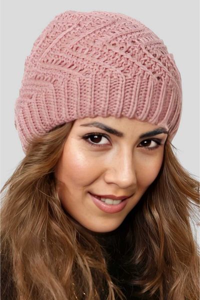 Trenderrs Women's Soft Textured Lined Knitwear Knitted Beret