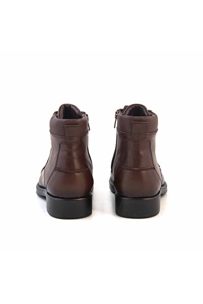 KEMAL TANCA Kauçuk Taban Bağcıklı Hakiki Deri Erkek Bot 9898