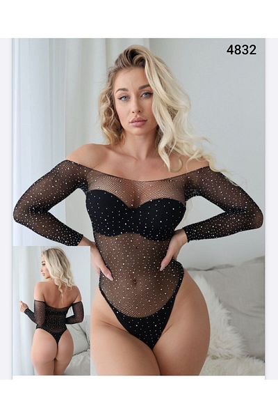 ek bykuzeylingerie Εύκαμπτες κάλτσες Fancy Body Stone