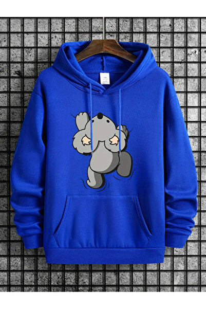 GALASHOP Koala Printed Hoodie, for Men