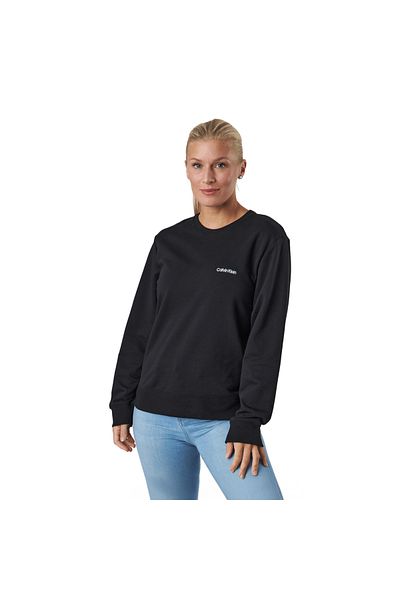 Calvin Klein Schwarzes L/S-Sweatshirt für Damen – Lounge & Sleepwear