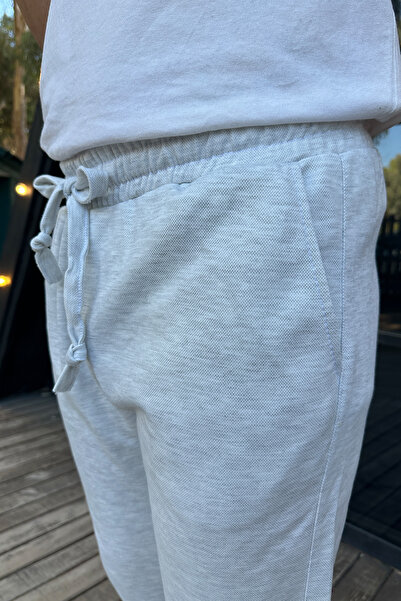 OXVİN Φούτερ King Pique Double Leg Jogger - Ύφασμα Pique (Αυθεντική φόρμα)