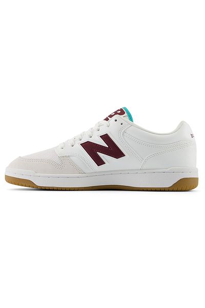 New Balance Bílé unisexové tenisky - Lifestyle BB480LFT