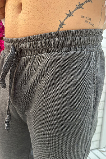 OXVİN Φούτερ King Pique Double Leg Jogger - Ύφασμα Pique (Αυθεντική φόρμα)