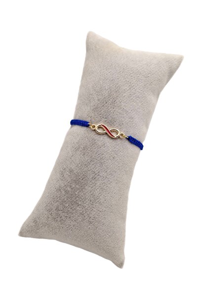 Han Ticarethane سوار محبوك باللون الأحمر مع علامة إنفينيتي