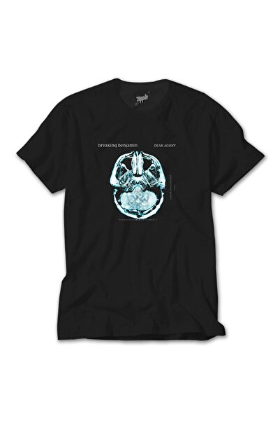 Generic Brand Μπλουζάκι Breaking Benjamin Dear Agony Μαύρο μπλουζάκι