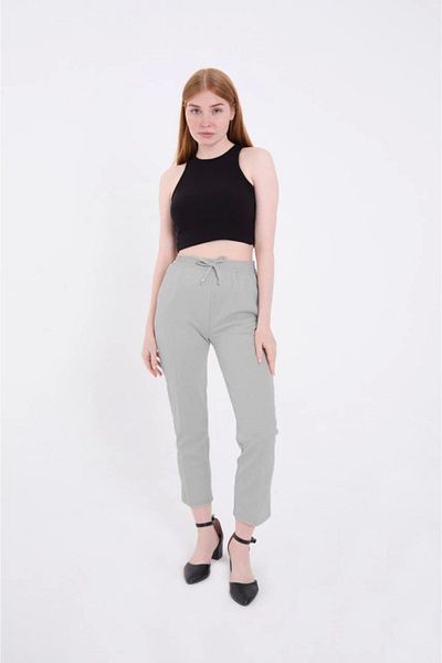 Modayakamoz Gray Basic Sweatpants - Full Fit