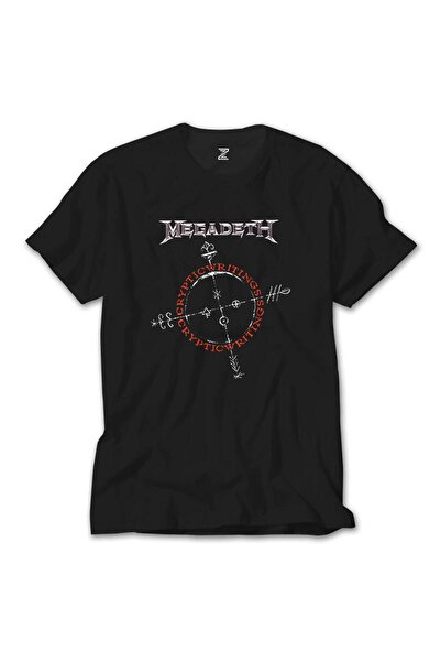 Liyada Μαύρο μπλουζάκι Megadeth Cryptic Writings 1997