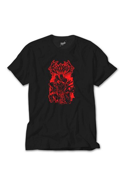Lunas Glow Bloodbath Join Black T-Shirt