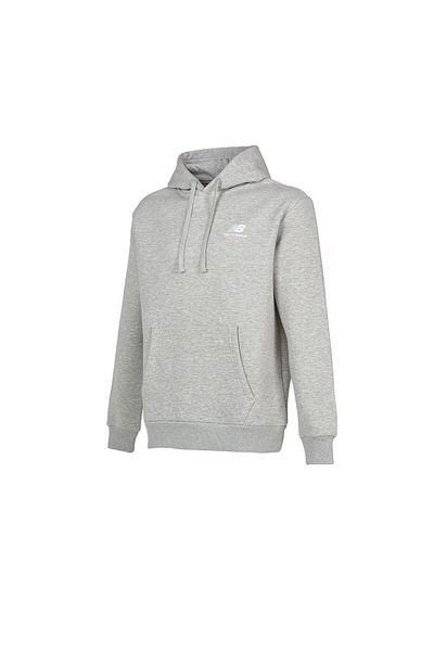 New Balance Men's Gray Lifestyle Sweatshirt - Mnh3321-ag