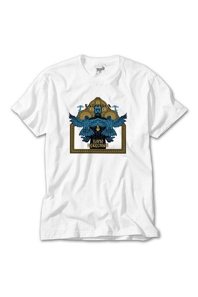 CrowsGate Batushka Blue White T-Shirt