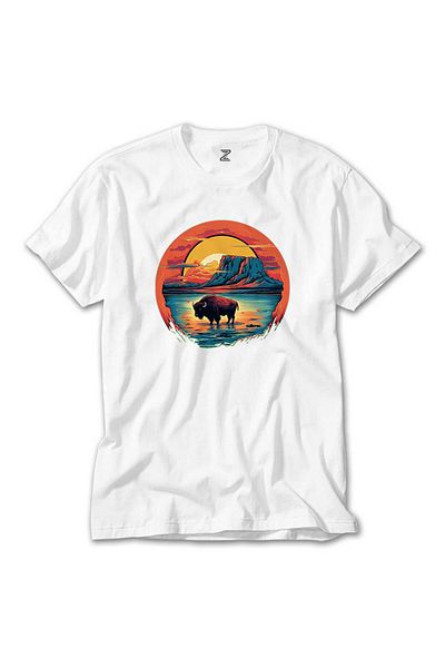 CrowsGate Bufola in The Oasis White T-Shirt