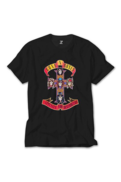 Liyada Tricou negru Guns N' Roses Appetite for Destruction