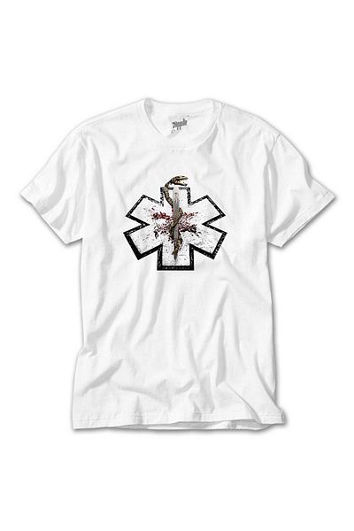 Z zepplin Καρκάς Despicable White T-Shirt