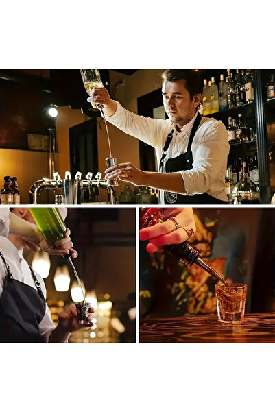 YAPIŞKAN STORE 2 Pcs Stainless Bottle Tips, Bartender Bottle Stopper and Cap ...