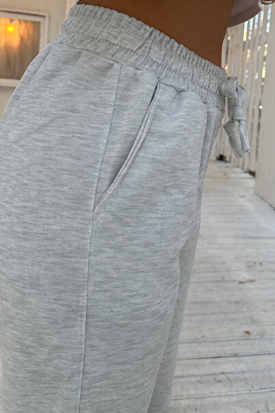 OXVİN Queen Pique Double Leg Jogger Pants - Pique Fabric, Original Fit