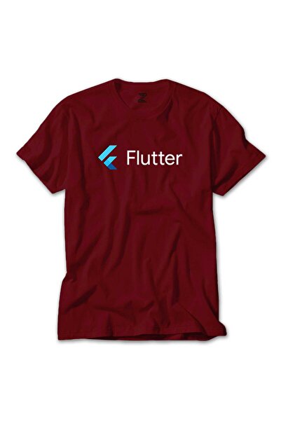 WAKHA تي شيرت أحمر فلوتر