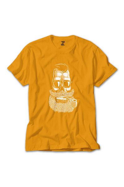 Z zepplin Κίτρινο T-shirt Bearded Pipe