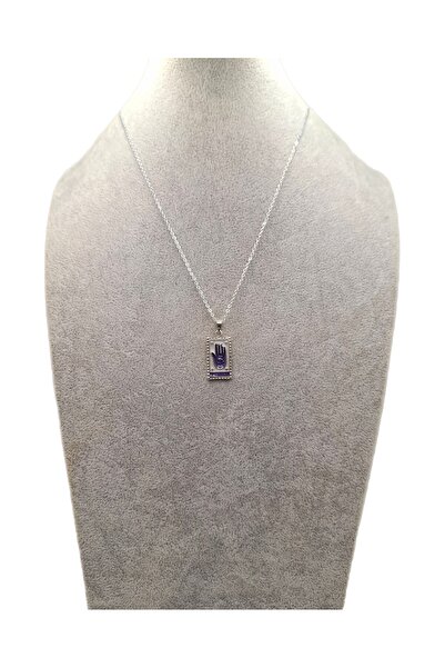 Han Ticarethane Gümüş Renk Tarot Kartı Kolye