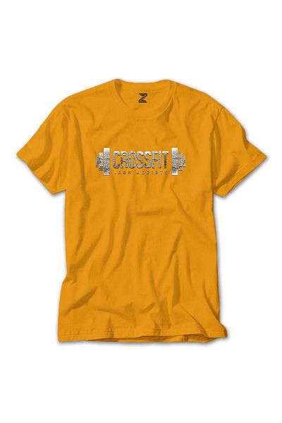 Z zepplin Μπλουζάκι Crossfit Iron Yellow
