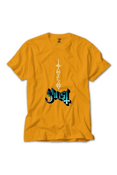 Z zepplin Κίτρινο T-shirt Ghost Rivals