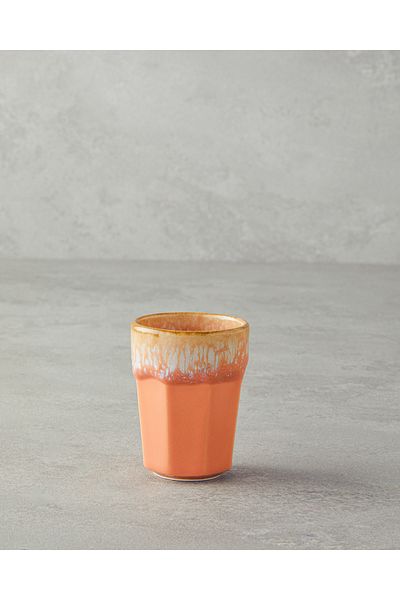 English Home Alicent Ceramic Espresso Cup 105 ml Light Orange
