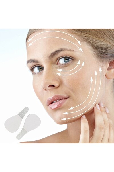 Skygo Yüz Kaş Göz Boyun Gerdirme Bantları ve Lastikleri (10 Adet)