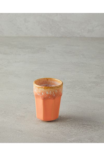 English Home Alicent Ceramic Espresso Cup 105 ml Light Orange