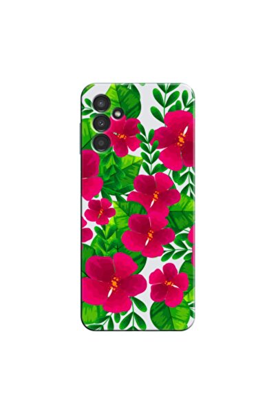 Zebana حافظة متوافقة مع هاتف سامسونج جالاكسي A34، حافظة سيليكون بتصميم زهور ا...