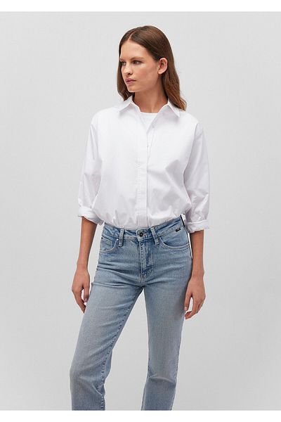 Mavi Cămașă albă Loose Fit / Loose Comfortable Fit 1210943 -620