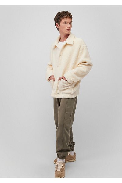 Mavi Φούτερ Ecru Sherpa Oversize / Wide Cut 0s10257-70057