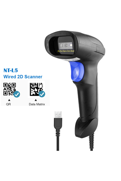 Choice3 L5 Wired 2D Scan NETUM L5 Wired 2D Barcode Scanner and L8BL-W Blueoot...