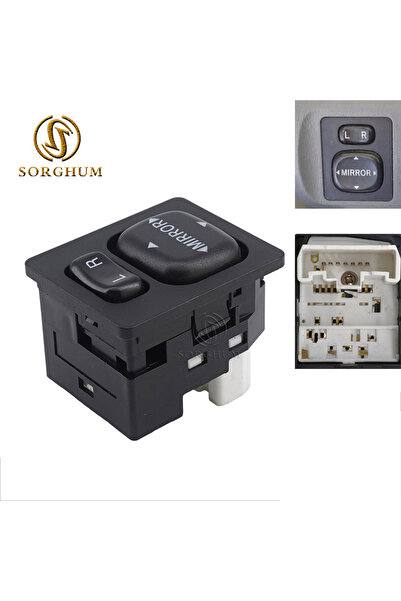 Choice SORGHUM Power Master Rearview Mirror Adjust Switch Button 84870-34010 84870-28020 For Toyota Coro...