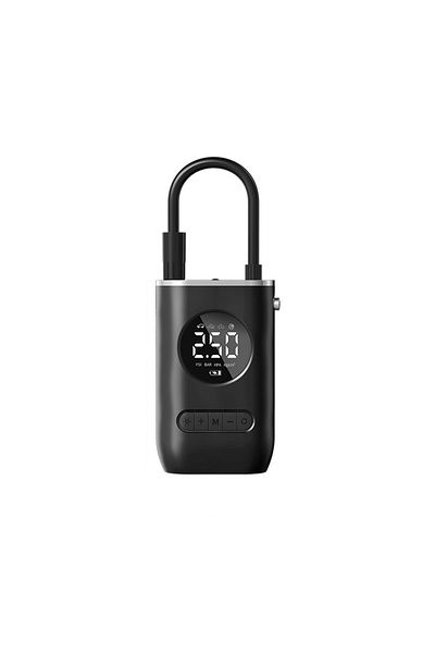 Choice Black 1 Set Car Air Pump Portable Mini Self Propelled Electric Tire Pump Handheld Wireless Digital D