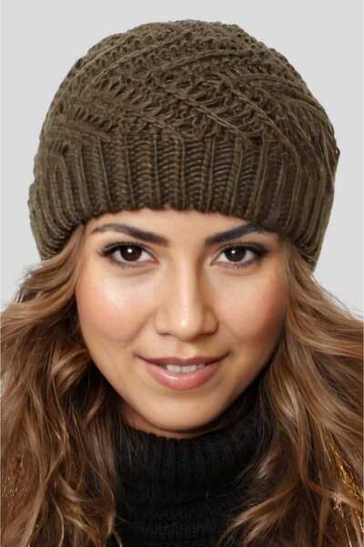 Uniquetrenders Жіноча м'яка трикотажна шапка з підкладкою