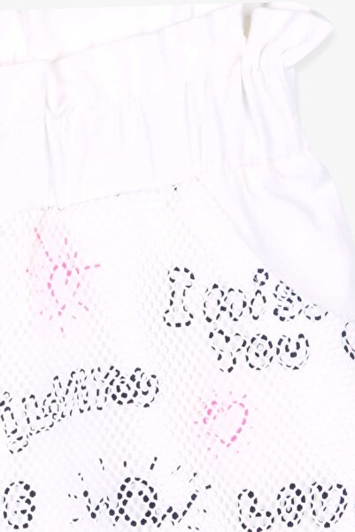 Breeze Girl's Shorts Lace 8-14 Years, Ecru