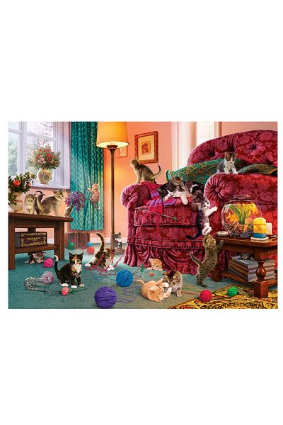 Anatolian Puzzle 500 Pieces Spoiled Cats 3632