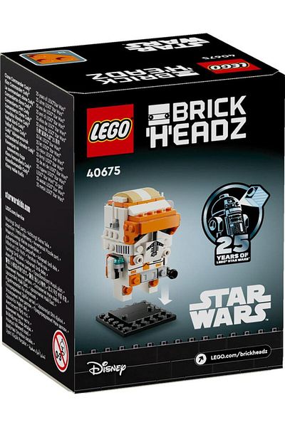 LEGO Brickheadz Star Wars 40675 - Clone Commander Cody ™   Lego Minifigure