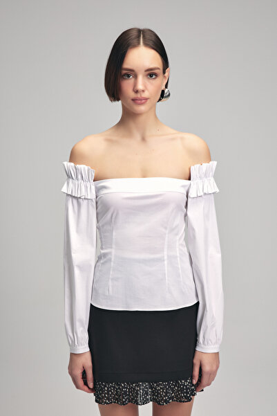 adL Fırfırlı Gömlek