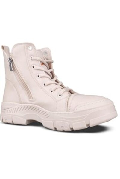 M.P. Mp 242-1884, Taba Kadın Fermuarlı Bağcıklı Spor Bot