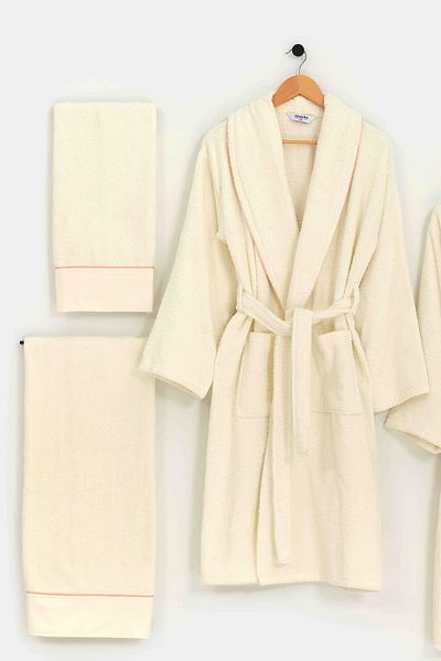 Minteks Pastoral Rosetta Σετ 6 πετσετών για γυναίκες και άνδρες (CREAM-CREAM)
