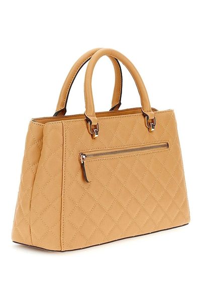 Guess Дамска чанта Eco Carly в бежов цвят