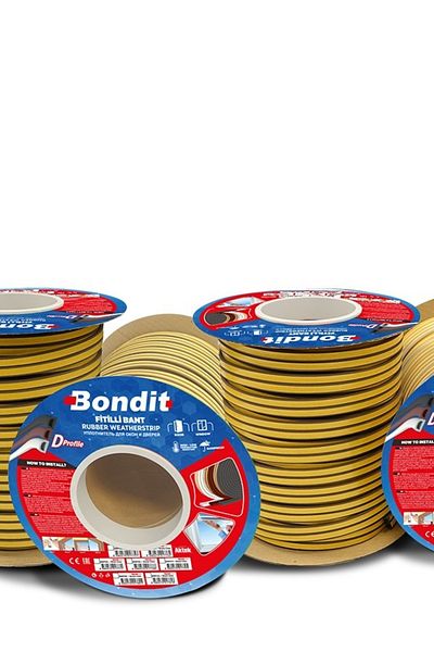 Bondit Rubber Doors and Windows Band 9X6Mm Spoon and 38 Mt Bnp02