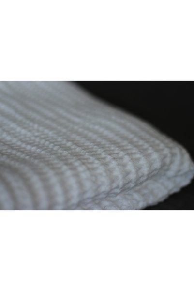 Anne Sesi Waffle Baby Blanket - 100% Organic Gots Certified Bamboo-Cotton Woven - 80X80 cm