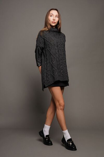 Marjin Kadın Loafer Yüksek Taban Tokalı Günlük Ayakkabı Kinles Siyah