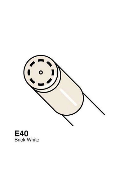 Copic Ciao MarkEr E40 - PEncil Brick White 22 075 240