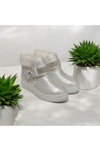 ELLO SHOES Ανατομικές μπότες από συνθετική γούνα αδιάβροχες από συνθετικό δέρμα