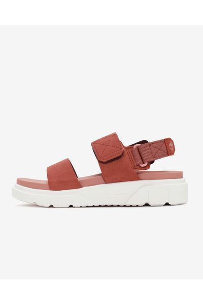 Timberland Red Women's Sandals - Backstrap Model Tb0A6148Et01
