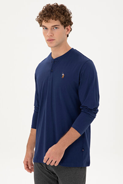 U.S. Polo Assn. Erkek Lacivert Pijama Takımı 50301731-VR033